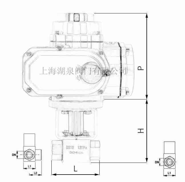 不銹鋼電動(dòng)高壓球閥